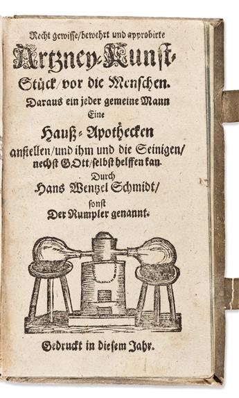 [Medicine & Science] Gockel, Eberhard (1636-1703) Tractatus Polyhistoricus Magico-Medicus Curiosus.